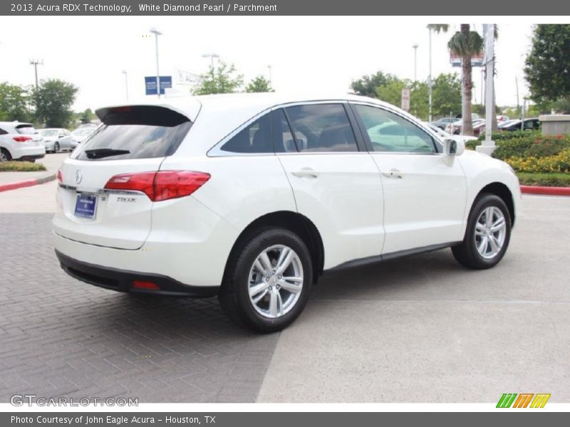 White Diamond Pearl / Parchment 2013 Acura RDX Technology