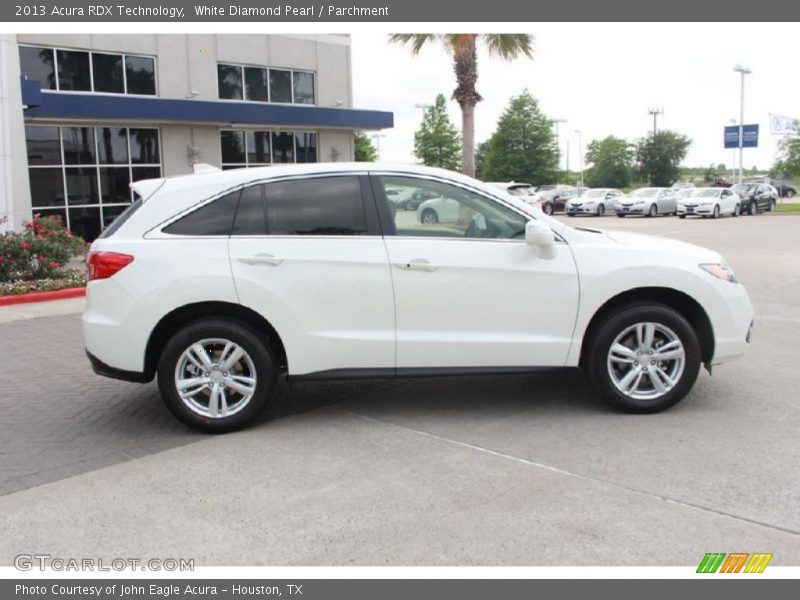 White Diamond Pearl / Parchment 2013 Acura RDX Technology