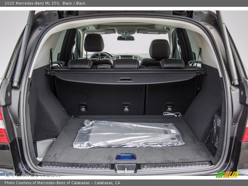 Black / Black 2015 Mercedes-Benz ML 350
