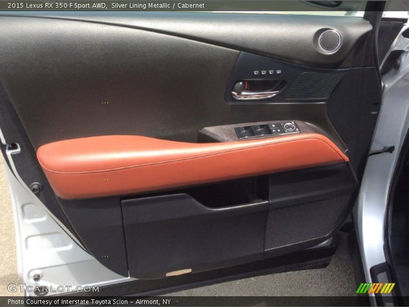 Door Panel of 2015 RX 350 F Sport AWD