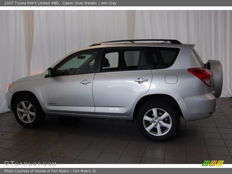 Classic Silver Metallic / Ash Gray 2007 Toyota RAV4 Limited 4WD