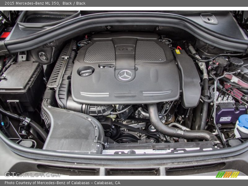 Black / Black 2015 Mercedes-Benz ML 350