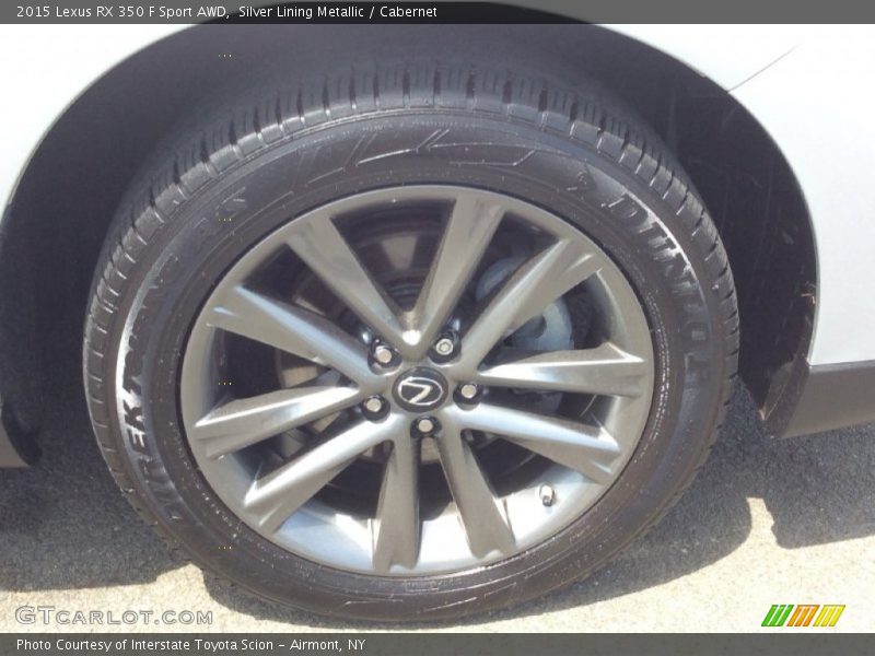  2015 RX 350 F Sport AWD Wheel