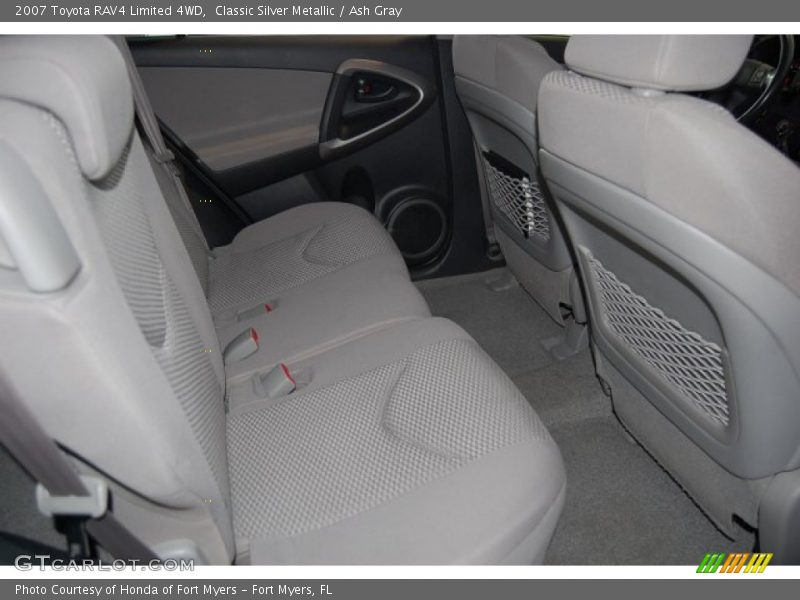 Classic Silver Metallic / Ash Gray 2007 Toyota RAV4 Limited 4WD