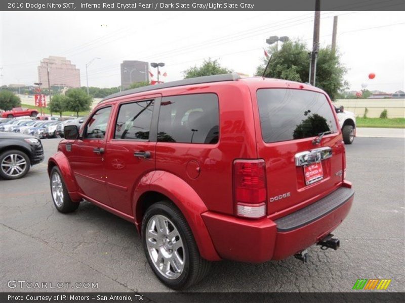 Inferno Red Crystal Pearl / Dark Slate Gray/Light Slate Gray 2010 Dodge Nitro SXT