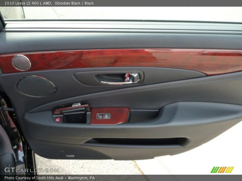 Obsidian Black / Black 2010 Lexus LS 460 L AWD