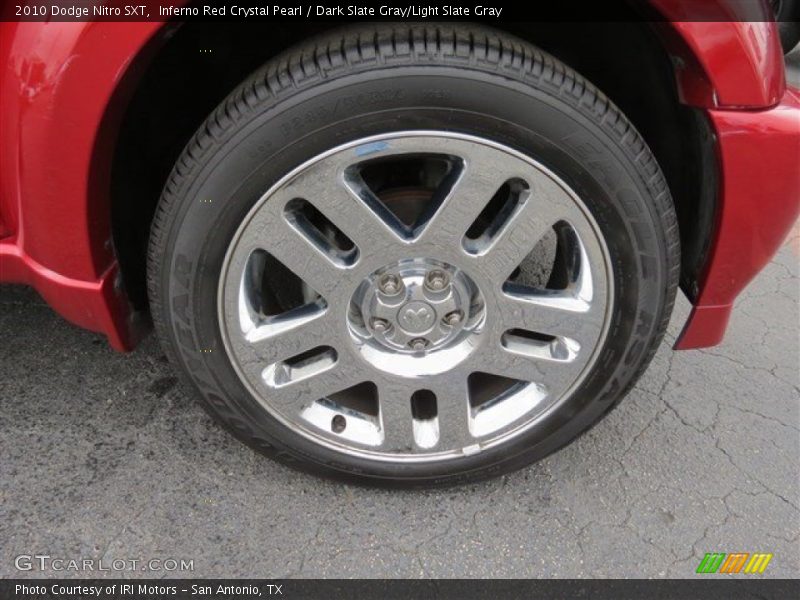 Inferno Red Crystal Pearl / Dark Slate Gray/Light Slate Gray 2010 Dodge Nitro SXT