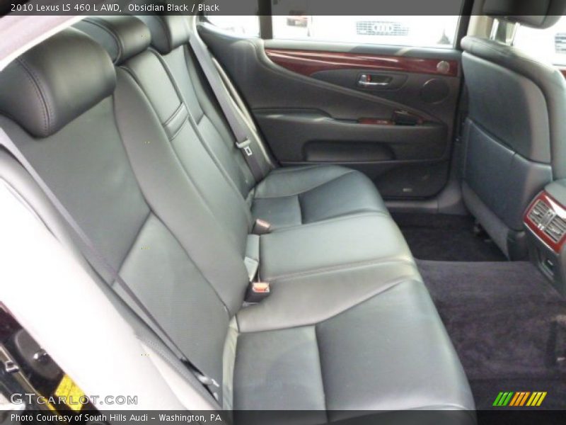 Obsidian Black / Black 2010 Lexus LS 460 L AWD