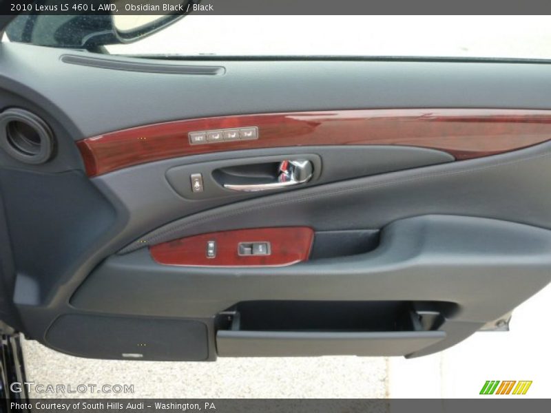 Obsidian Black / Black 2010 Lexus LS 460 L AWD