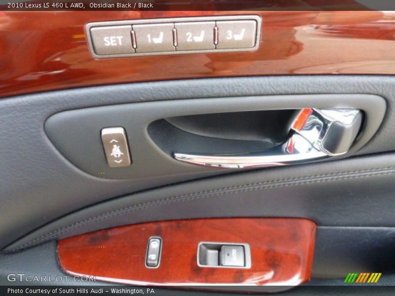 Obsidian Black / Black 2010 Lexus LS 460 L AWD