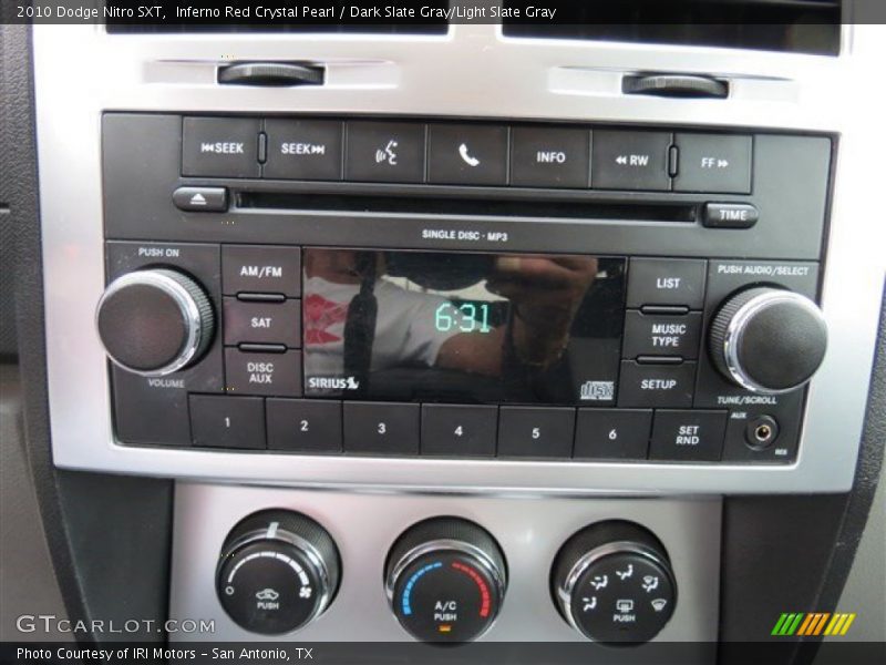 Inferno Red Crystal Pearl / Dark Slate Gray/Light Slate Gray 2010 Dodge Nitro SXT
