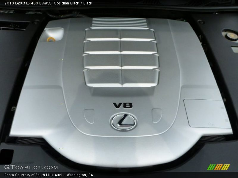 Obsidian Black / Black 2010 Lexus LS 460 L AWD