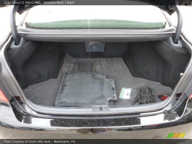 Obsidian Black / Black 2010 Lexus LS 460 L AWD