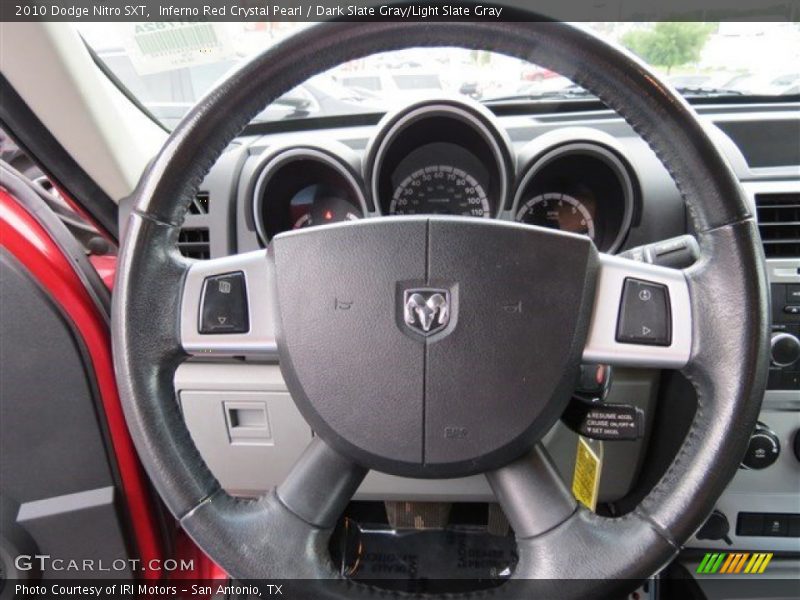 Inferno Red Crystal Pearl / Dark Slate Gray/Light Slate Gray 2010 Dodge Nitro SXT