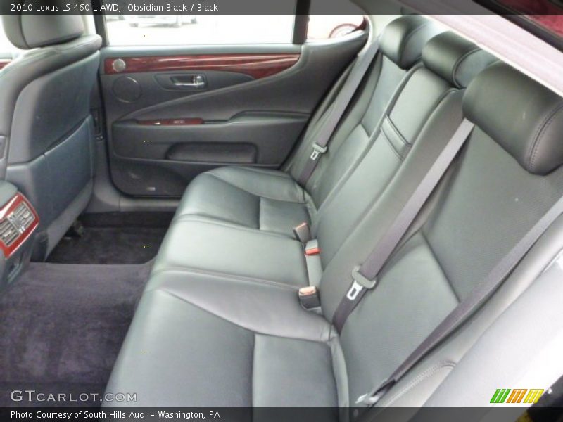 Obsidian Black / Black 2010 Lexus LS 460 L AWD