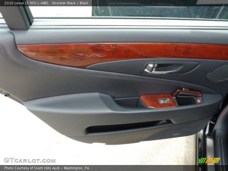 Obsidian Black / Black 2010 Lexus LS 460 L AWD