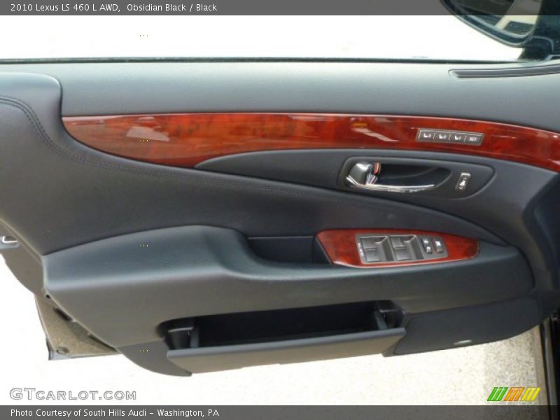 Obsidian Black / Black 2010 Lexus LS 460 L AWD