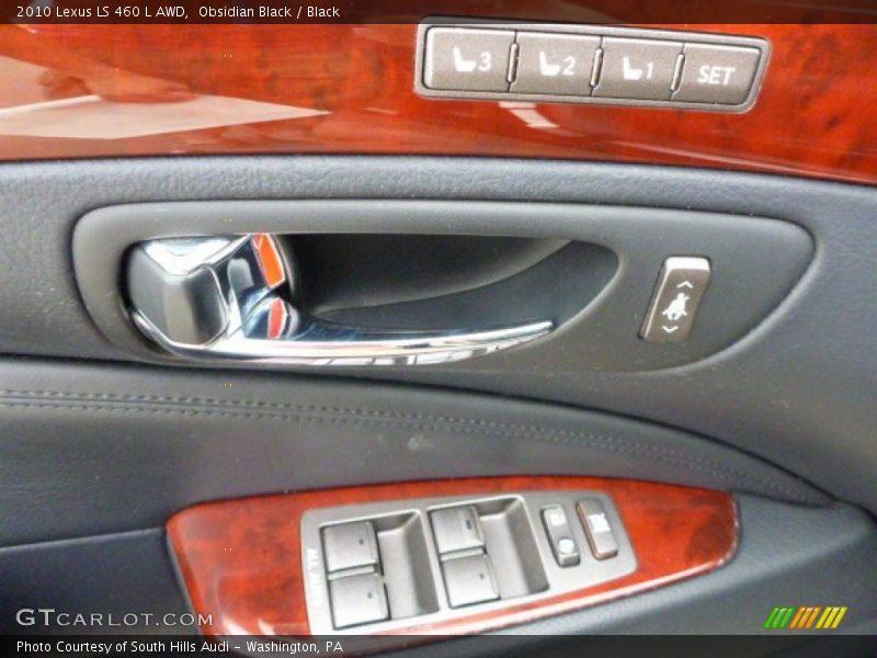 Obsidian Black / Black 2010 Lexus LS 460 L AWD
