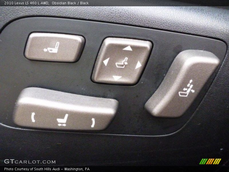 Obsidian Black / Black 2010 Lexus LS 460 L AWD
