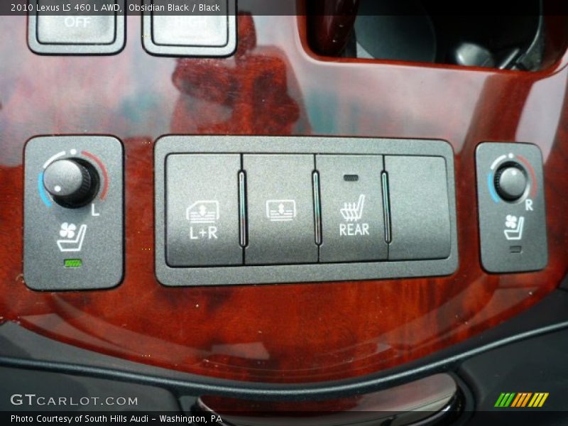 Obsidian Black / Black 2010 Lexus LS 460 L AWD