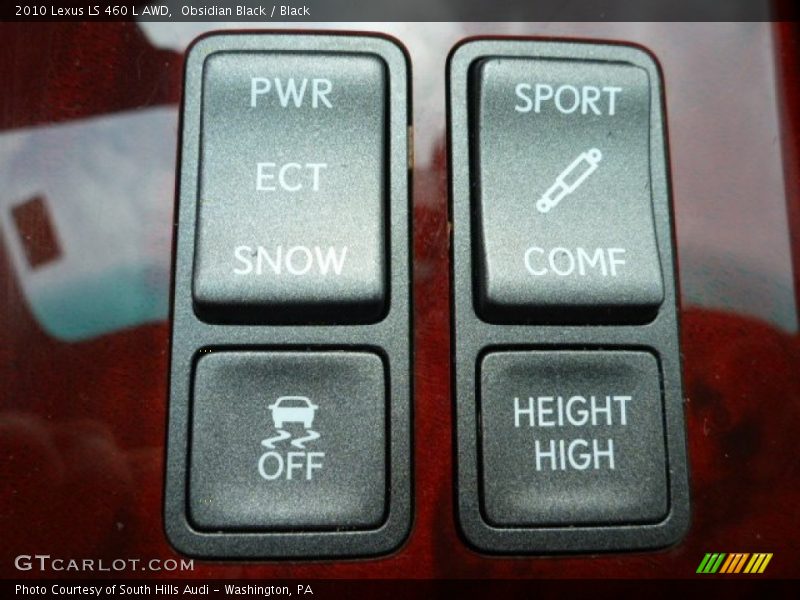 Obsidian Black / Black 2010 Lexus LS 460 L AWD