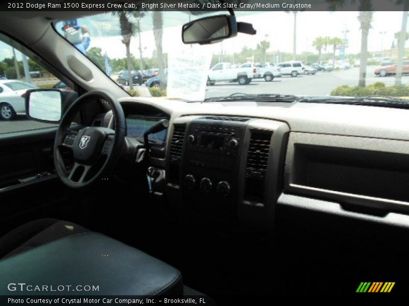 Bright Silver Metallic / Dark Slate Gray/Medium Graystone 2012 Dodge Ram 1500 Express Crew Cab