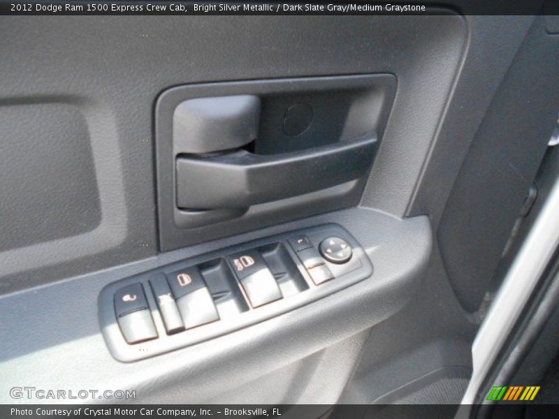 Bright Silver Metallic / Dark Slate Gray/Medium Graystone 2012 Dodge Ram 1500 Express Crew Cab