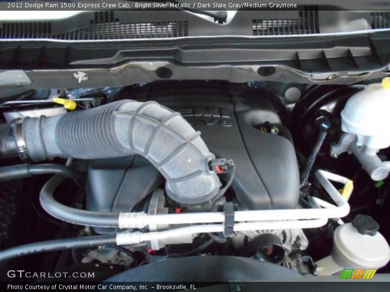Bright Silver Metallic / Dark Slate Gray/Medium Graystone 2012 Dodge Ram 1500 Express Crew Cab