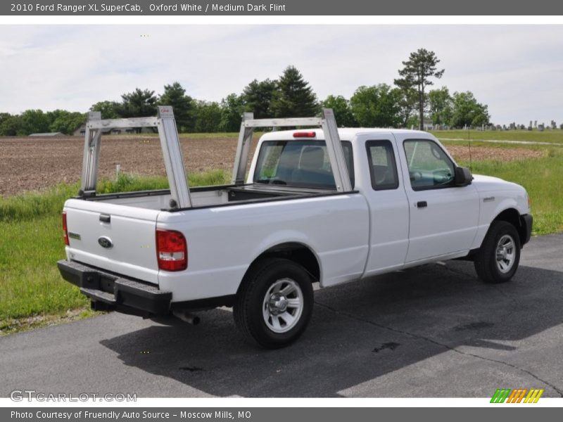 Oxford White / Medium Dark Flint 2010 Ford Ranger XL SuperCab