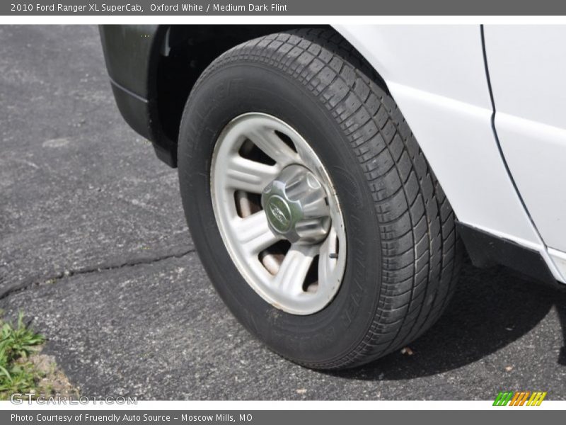 Oxford White / Medium Dark Flint 2010 Ford Ranger XL SuperCab