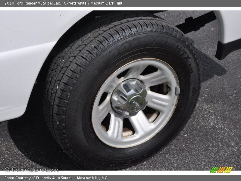 Oxford White / Medium Dark Flint 2010 Ford Ranger XL SuperCab