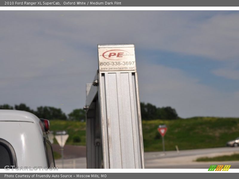 Oxford White / Medium Dark Flint 2010 Ford Ranger XL SuperCab
