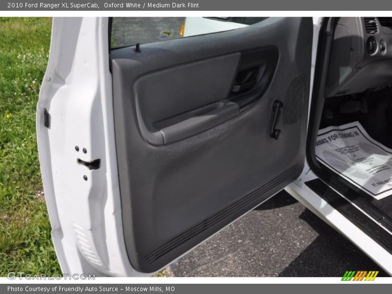 Oxford White / Medium Dark Flint 2010 Ford Ranger XL SuperCab