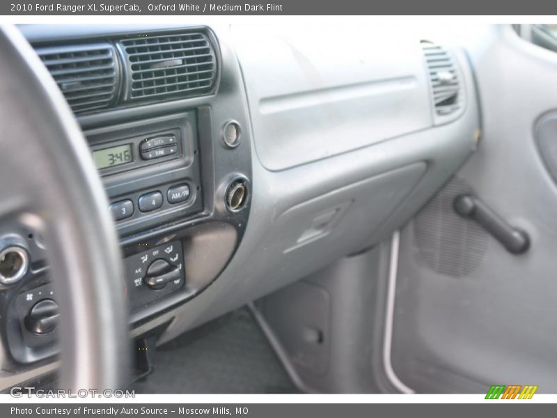 Oxford White / Medium Dark Flint 2010 Ford Ranger XL SuperCab