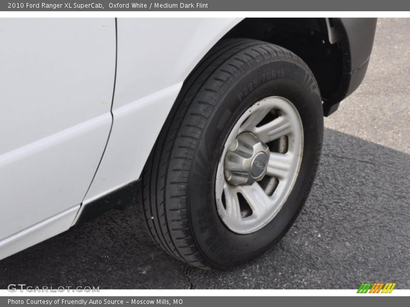 Oxford White / Medium Dark Flint 2010 Ford Ranger XL SuperCab