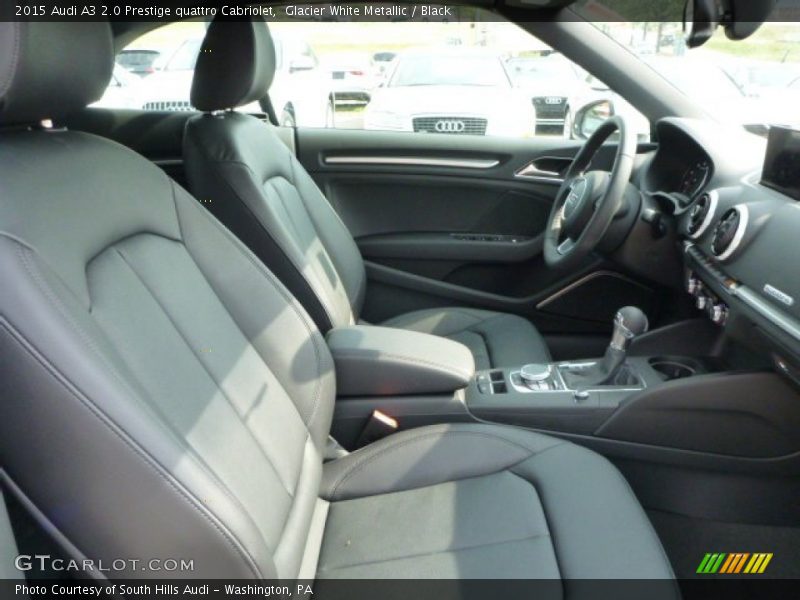 Glacier White Metallic / Black 2015 Audi A3 2.0 Prestige quattro Cabriolet