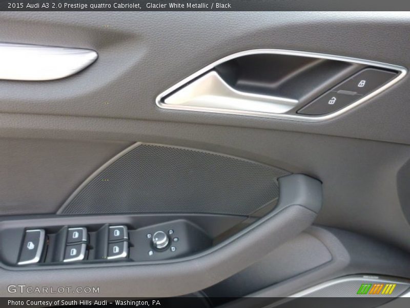 Glacier White Metallic / Black 2015 Audi A3 2.0 Prestige quattro Cabriolet