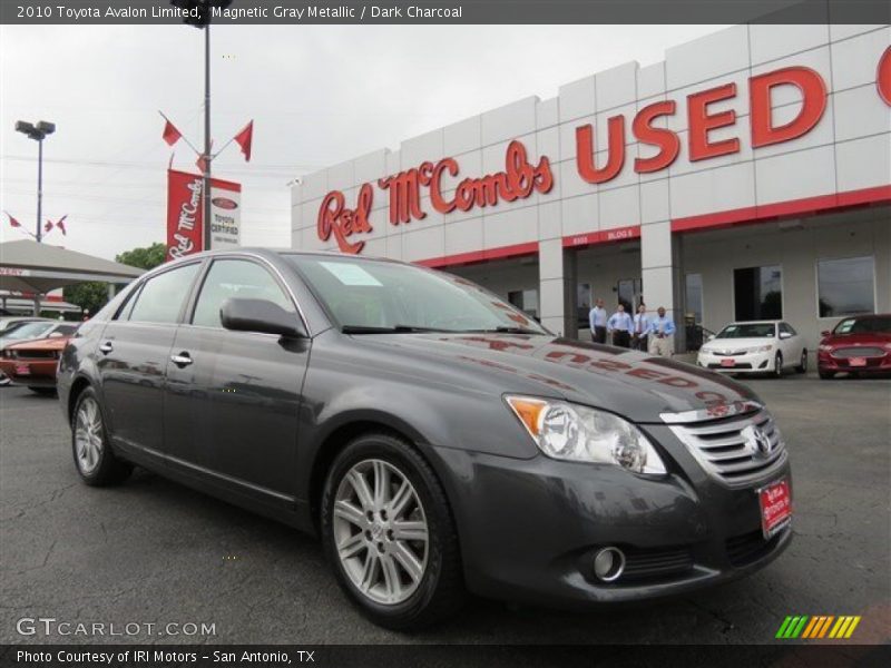 Magnetic Gray Metallic / Dark Charcoal 2010 Toyota Avalon Limited