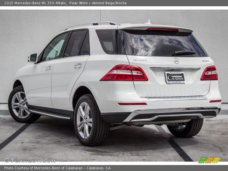 Polar White / Almond Beige/Mocha 2015 Mercedes-Benz ML 350 4Matic