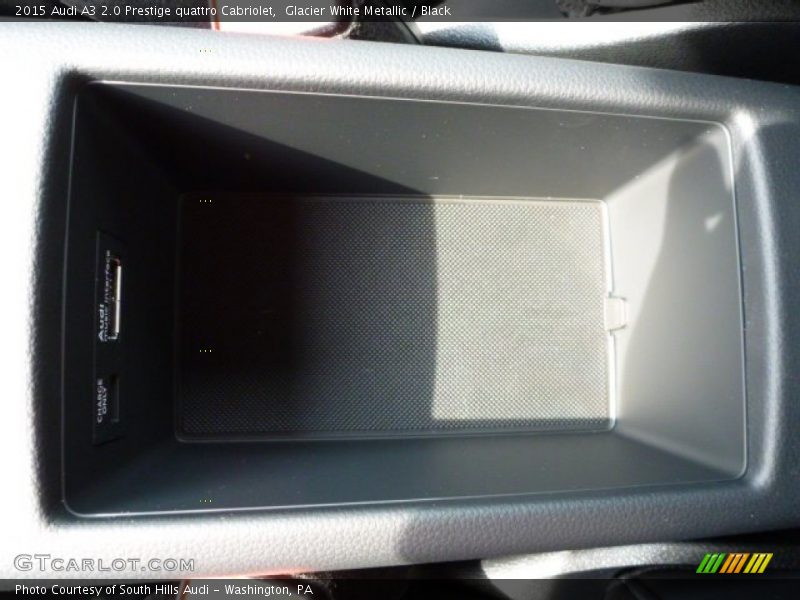 Glacier White Metallic / Black 2015 Audi A3 2.0 Prestige quattro Cabriolet