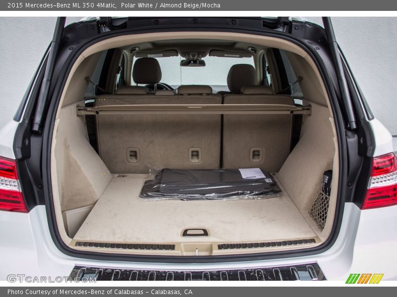 Polar White / Almond Beige/Mocha 2015 Mercedes-Benz ML 350 4Matic