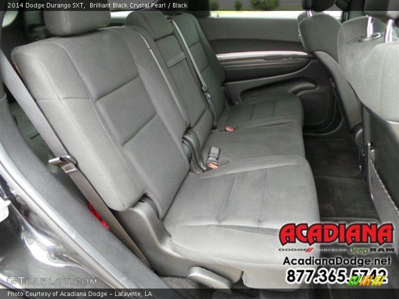Brilliant Black Crystal Pearl / Black 2014 Dodge Durango SXT
