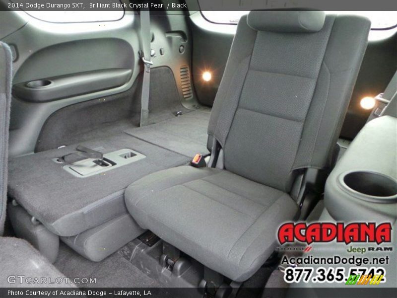 Brilliant Black Crystal Pearl / Black 2014 Dodge Durango SXT