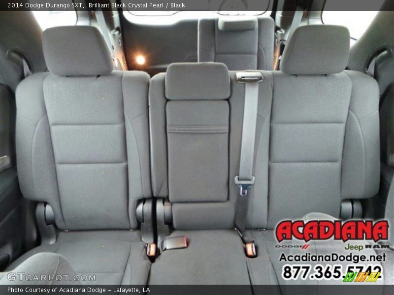 Brilliant Black Crystal Pearl / Black 2014 Dodge Durango SXT