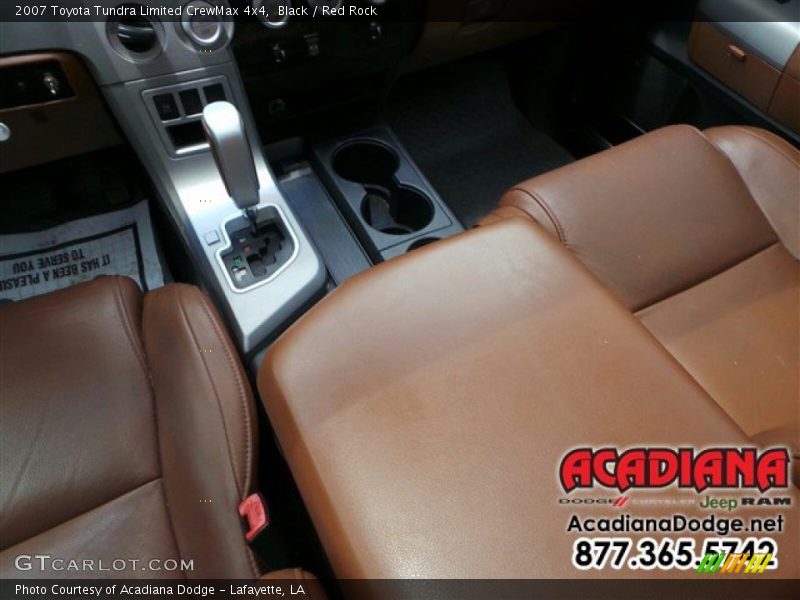 Black / Red Rock 2007 Toyota Tundra Limited CrewMax 4x4