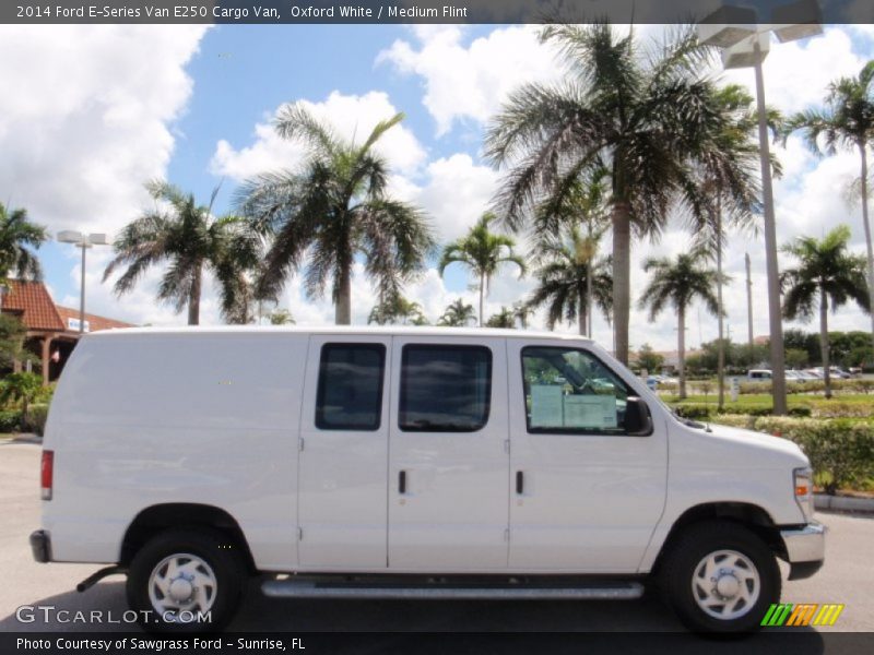 Oxford White / Medium Flint 2014 Ford E-Series Van E250 Cargo Van