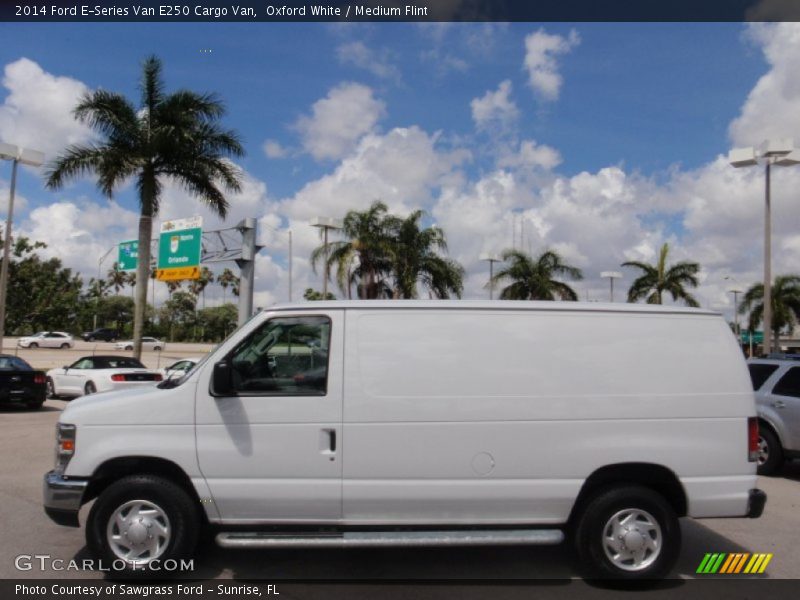 Oxford White / Medium Flint 2014 Ford E-Series Van E250 Cargo Van