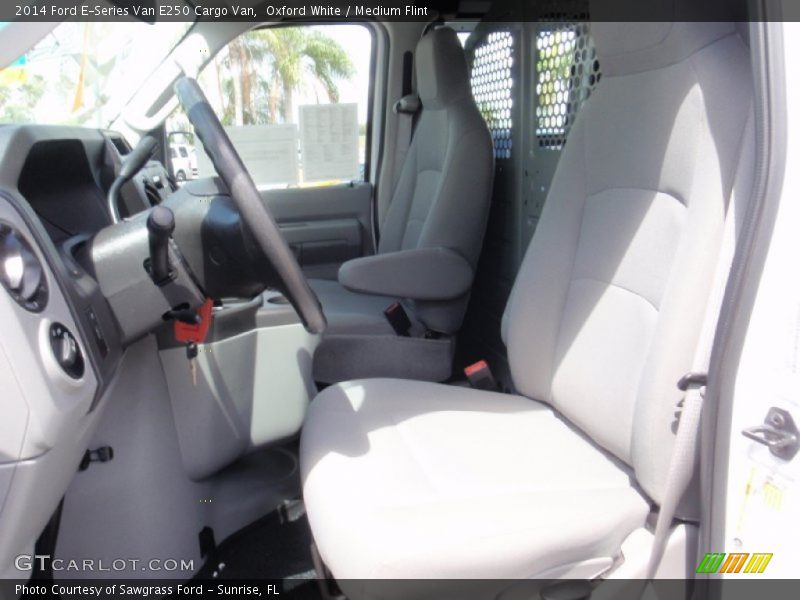 Oxford White / Medium Flint 2014 Ford E-Series Van E250 Cargo Van