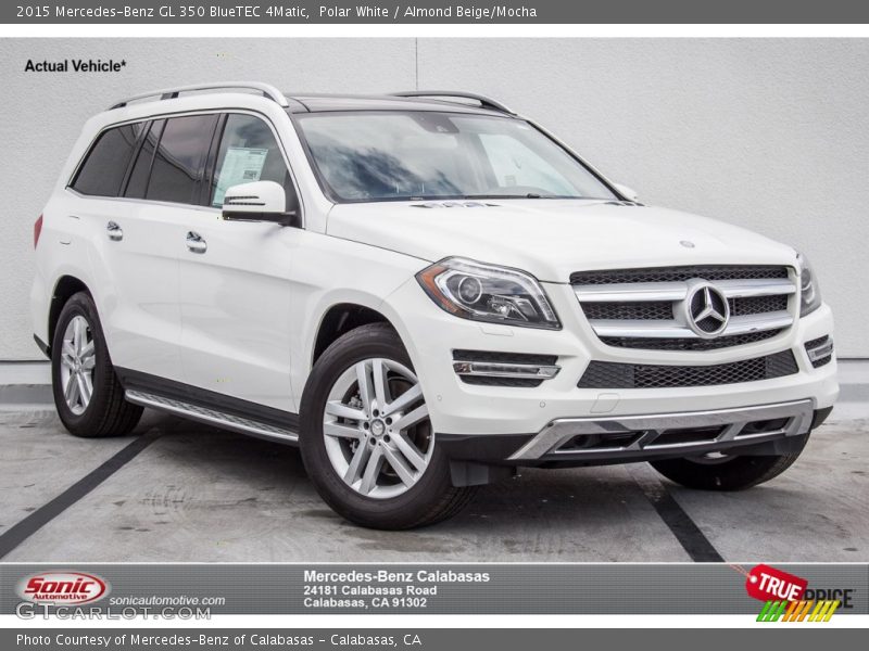 Polar White / Almond Beige/Mocha 2015 Mercedes-Benz GL 350 BlueTEC 4Matic