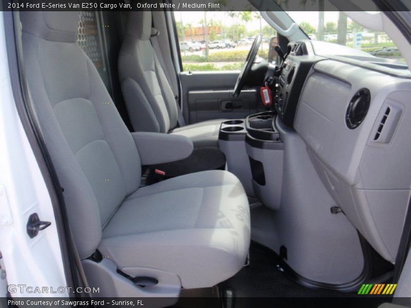 Oxford White / Medium Flint 2014 Ford E-Series Van E250 Cargo Van